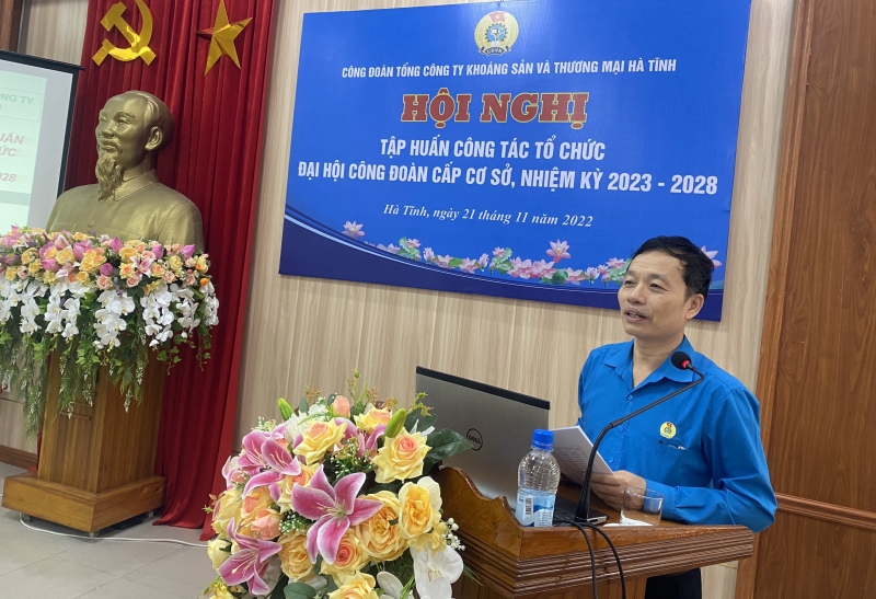 Công đoàn Mitraco: Tập huấn công tác tổ chức Đại hội Công đoàn nhiệm kỳ 2023 - 2028